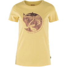 Koszulka damska Fjällräven Arctic Fox - Mais Yellow